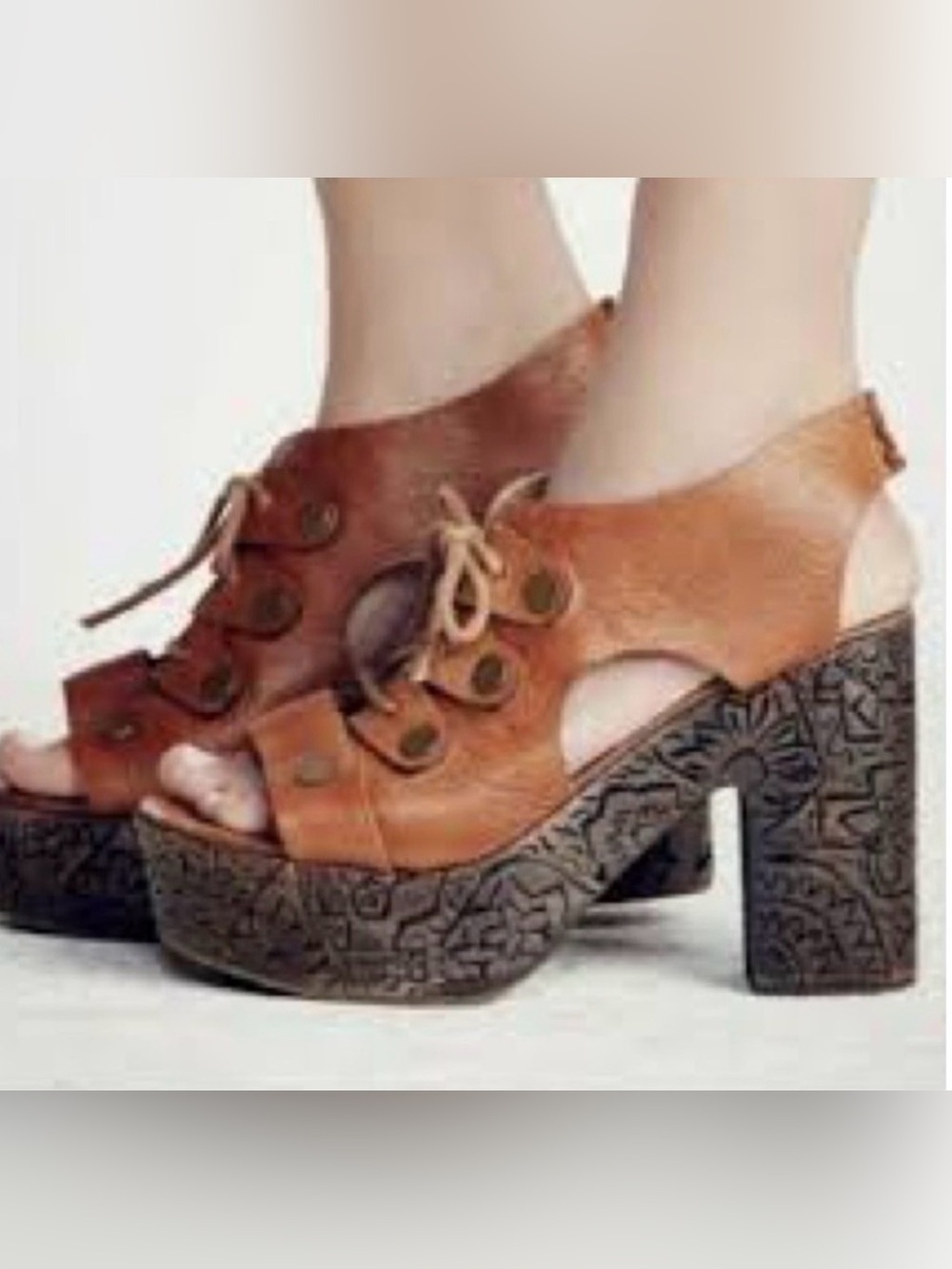 Free People Farrah platform sandals size 39